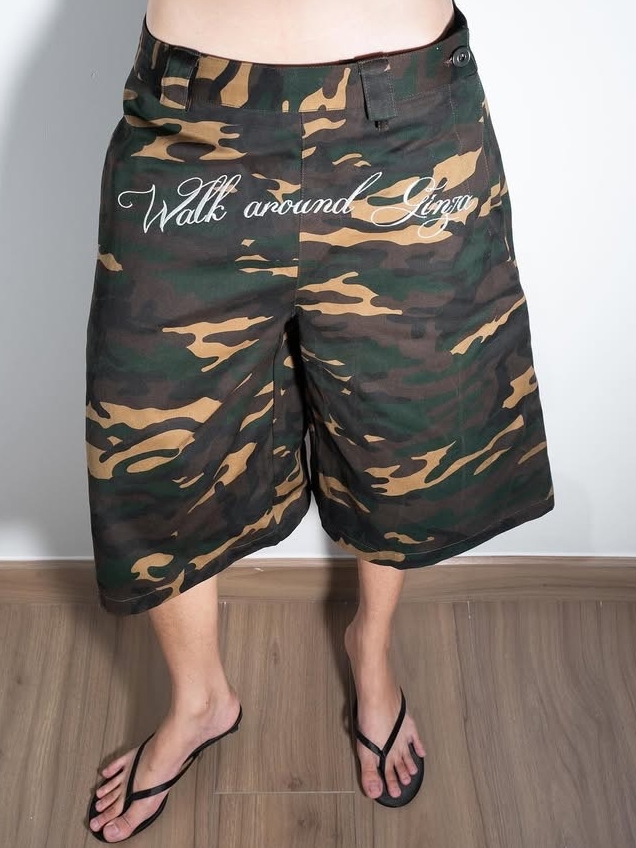 WAG BAGGY SHORT CAMO - 67percent