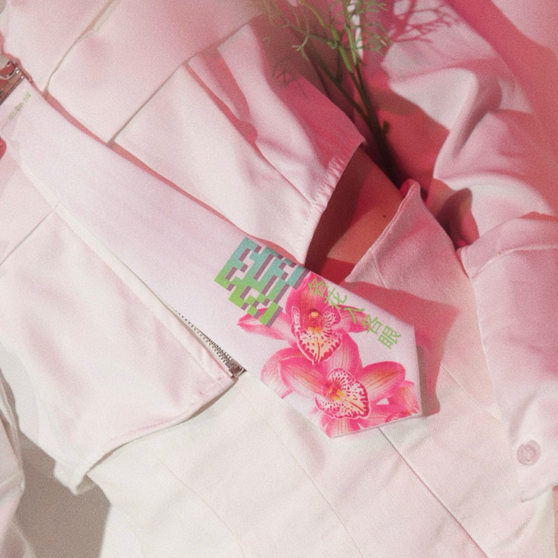 Botanic Flower Tie - LOVE PERMIT