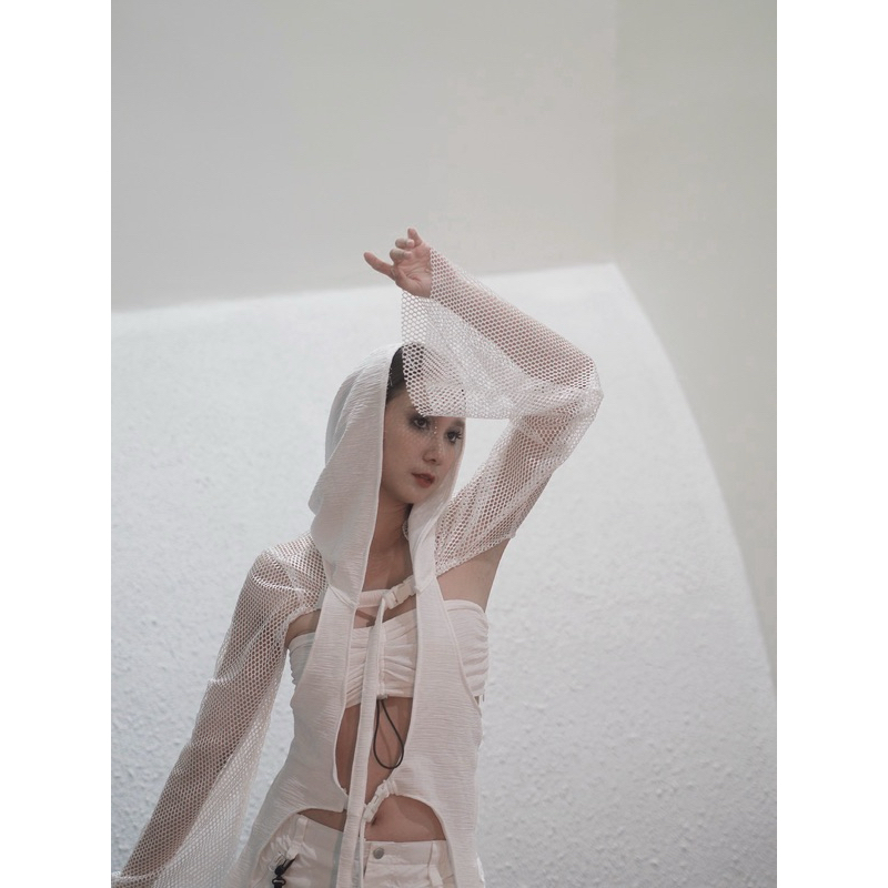Replicant Net Top - LOVE PERMIT