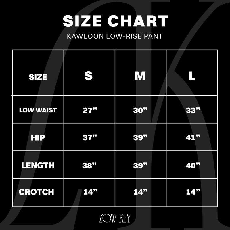Kawloon Low-rise Pant - LOVE PERMIT
