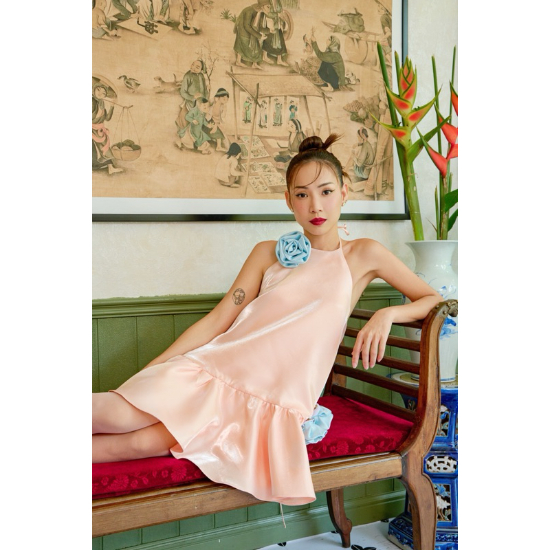 Cuc Sam Dress - The frecklestudio