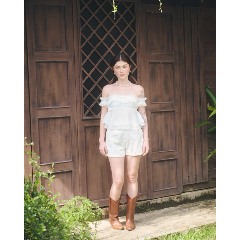 Pleated Shorts - Dottie