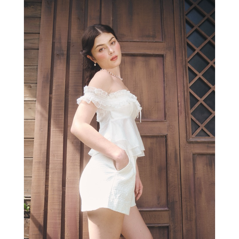 Pleated Shorts - Dottie