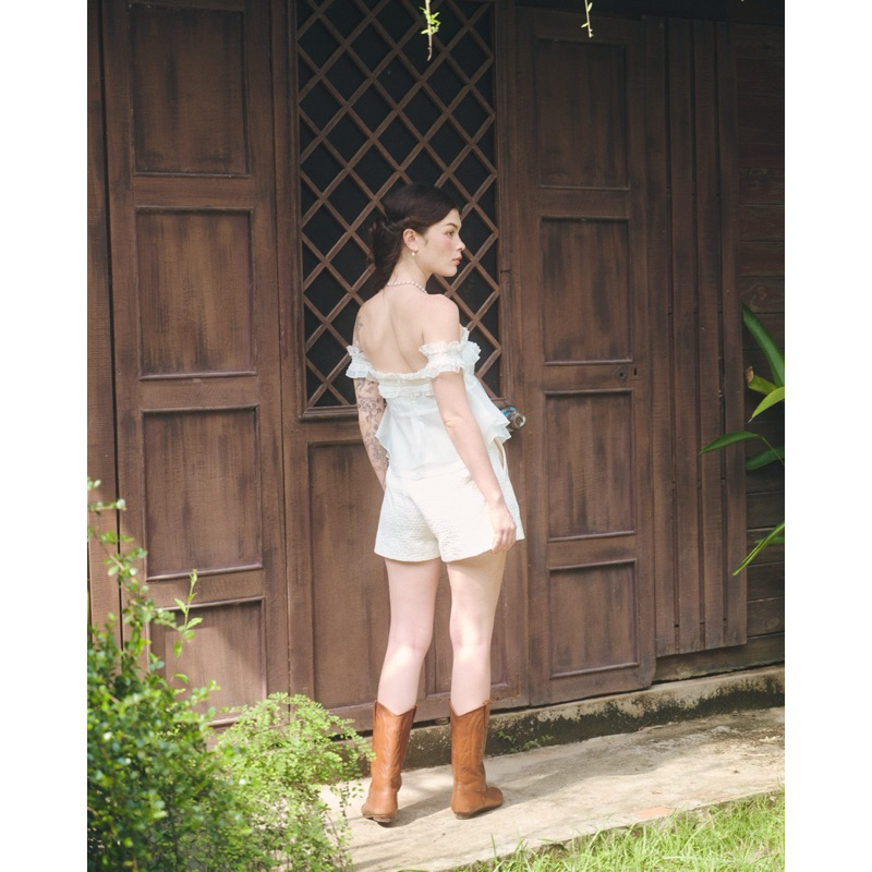 Pleated Shorts - Dottie