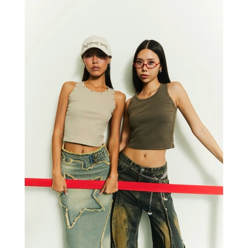 Image of BLOND TANK TOP - W.B Project