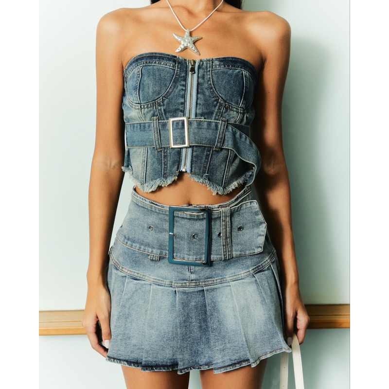 Indigo Tube Top - W.B Project