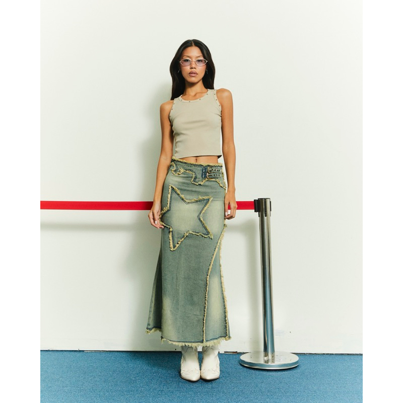 VIRGO DENIM SKIRT - W.B Project
