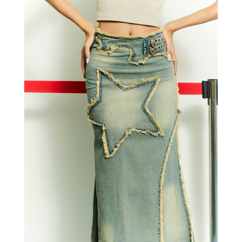 VIRGO DENIM SKIRT - W.B Project