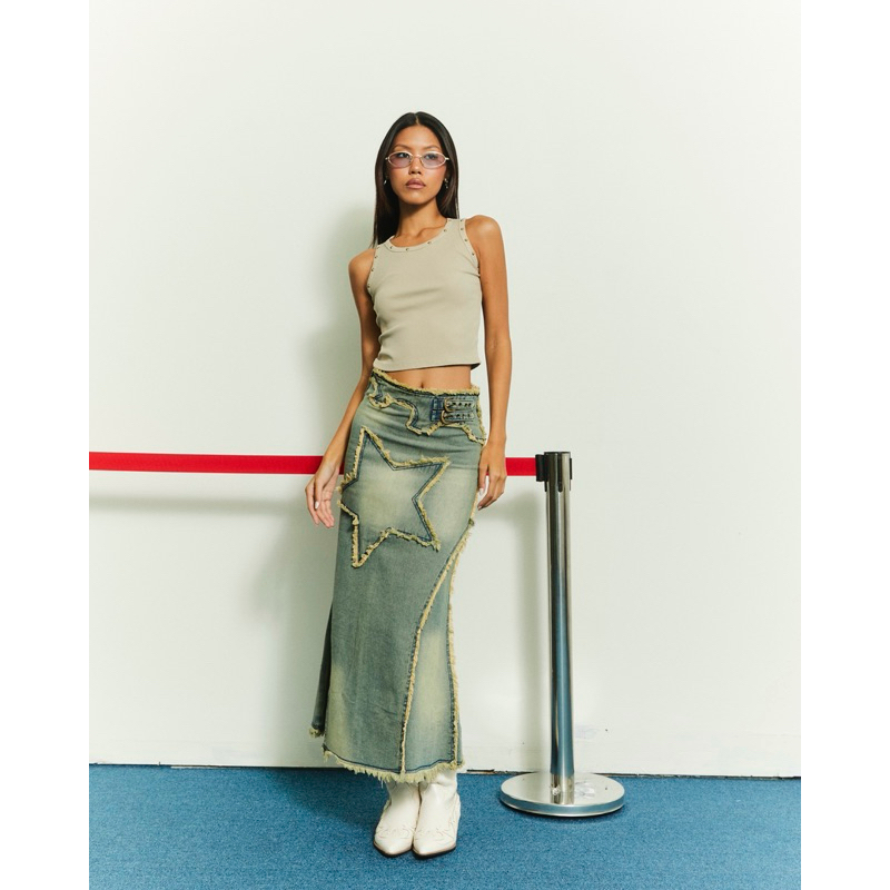 VIRGO DENIM SKIRT - W.B Project