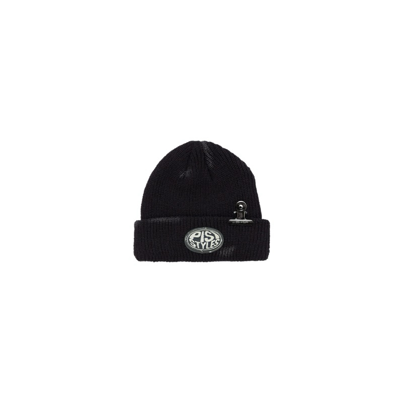 PISI Destroyed Mini Bulldog Clip Beanie - PISI.STYLE