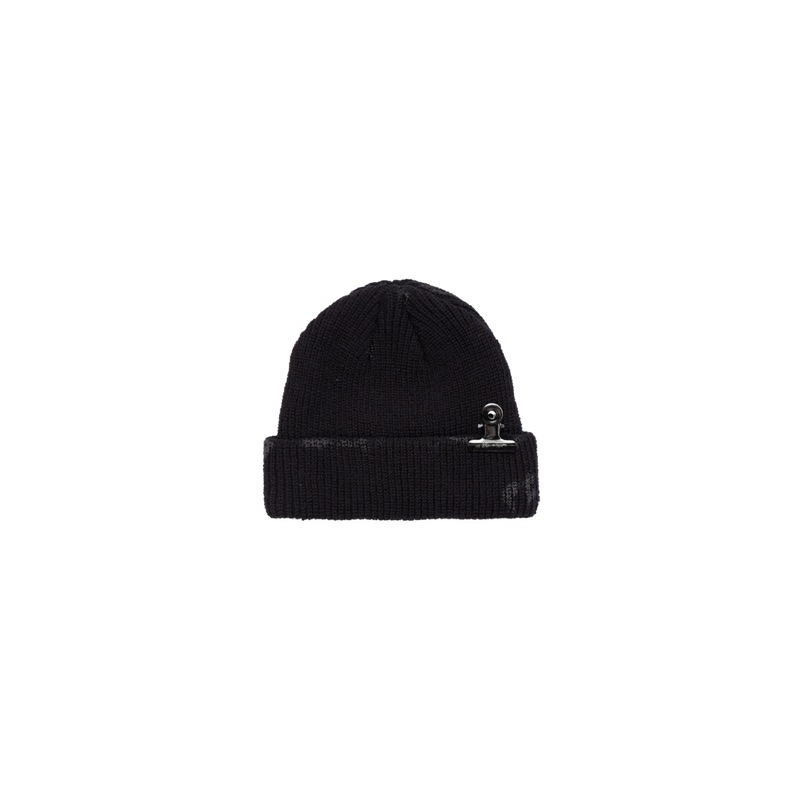 PISI Destroyed Mini Bulldog Clip Beanie - PISI.STYLE