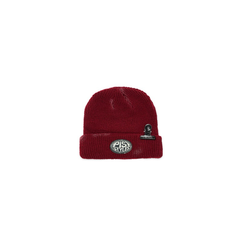 PISI Destroyed Mini Bulldog Clip Beanie - PISI.STYLE