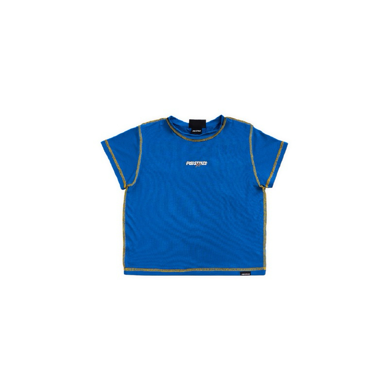 Mirror PISI (PS.) Basic Logo Signage Crop Top - PISI.STYLE