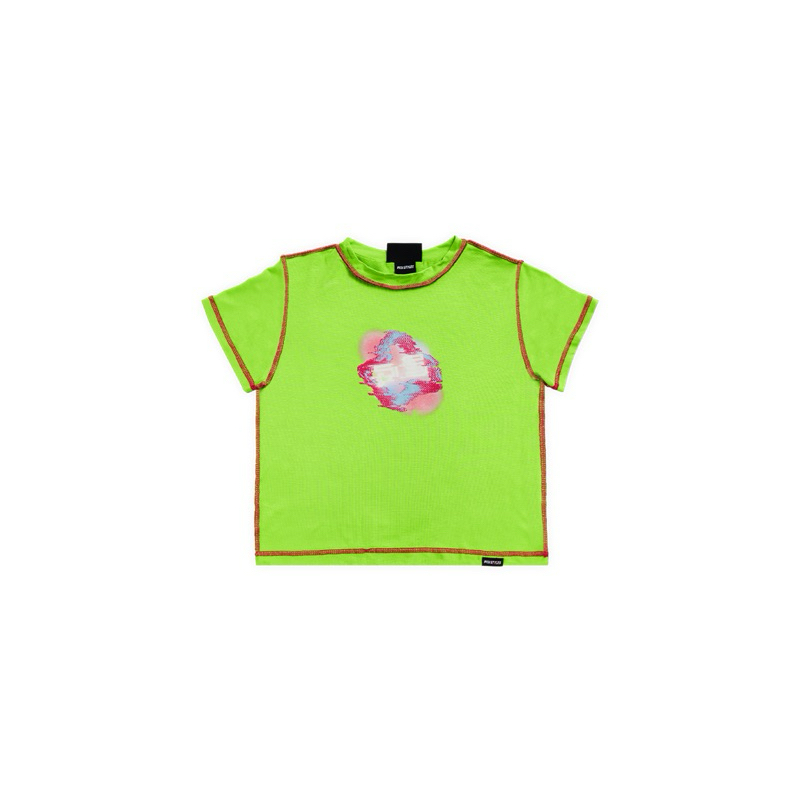 Mirror PISI Vaporwave Crop Top - PISI.STYLE