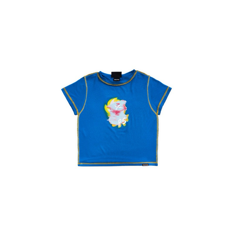 Mirror PISI Vaporwave Crop Top - PISI.STYLE