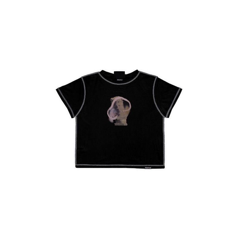 Mirror PISI Vaporwave Crop Top - PISI.STYLE
