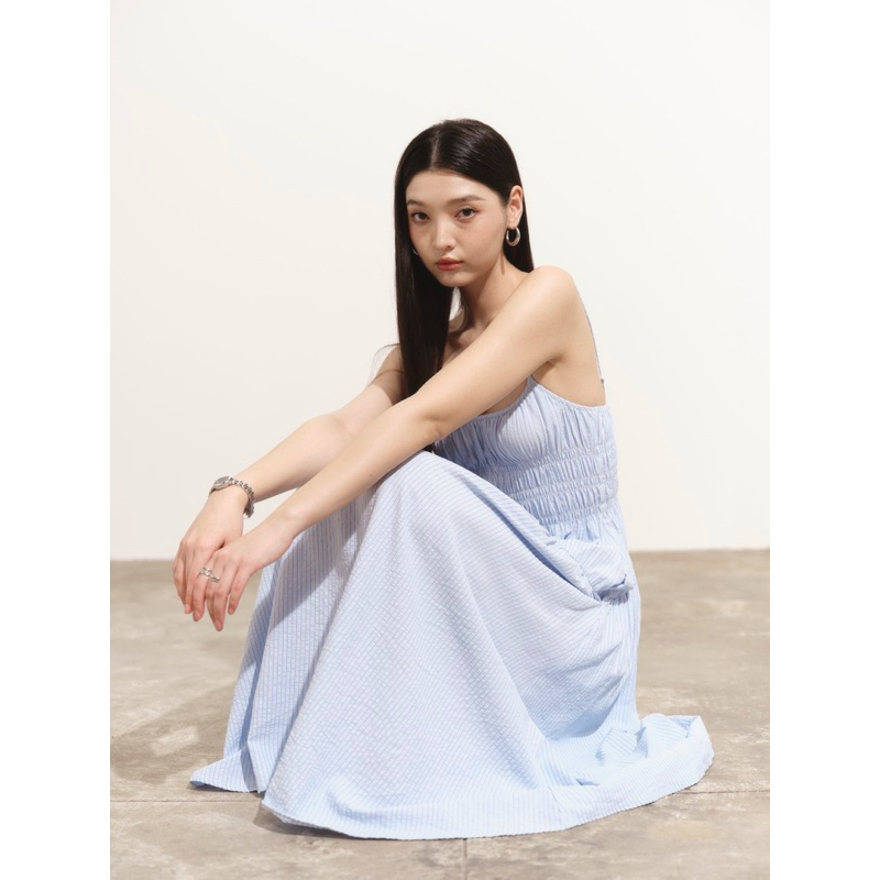 Two-strap maxi dress - Dottie