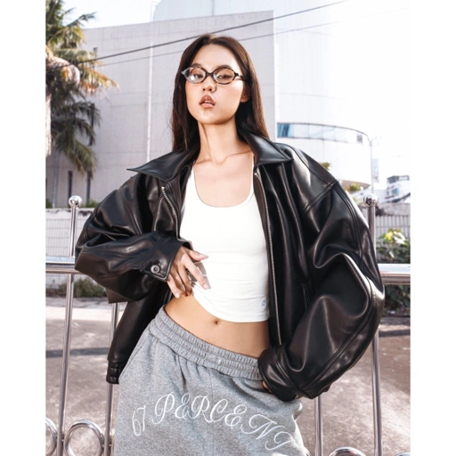 Image of 2000 LEATHER JACKET - 67 Percent
