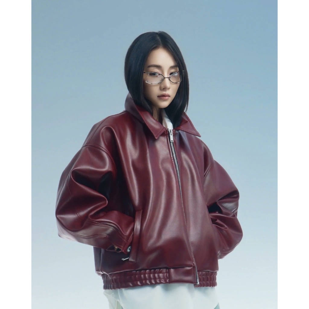 YANKEE LEATHER JACKET - 67 Percent