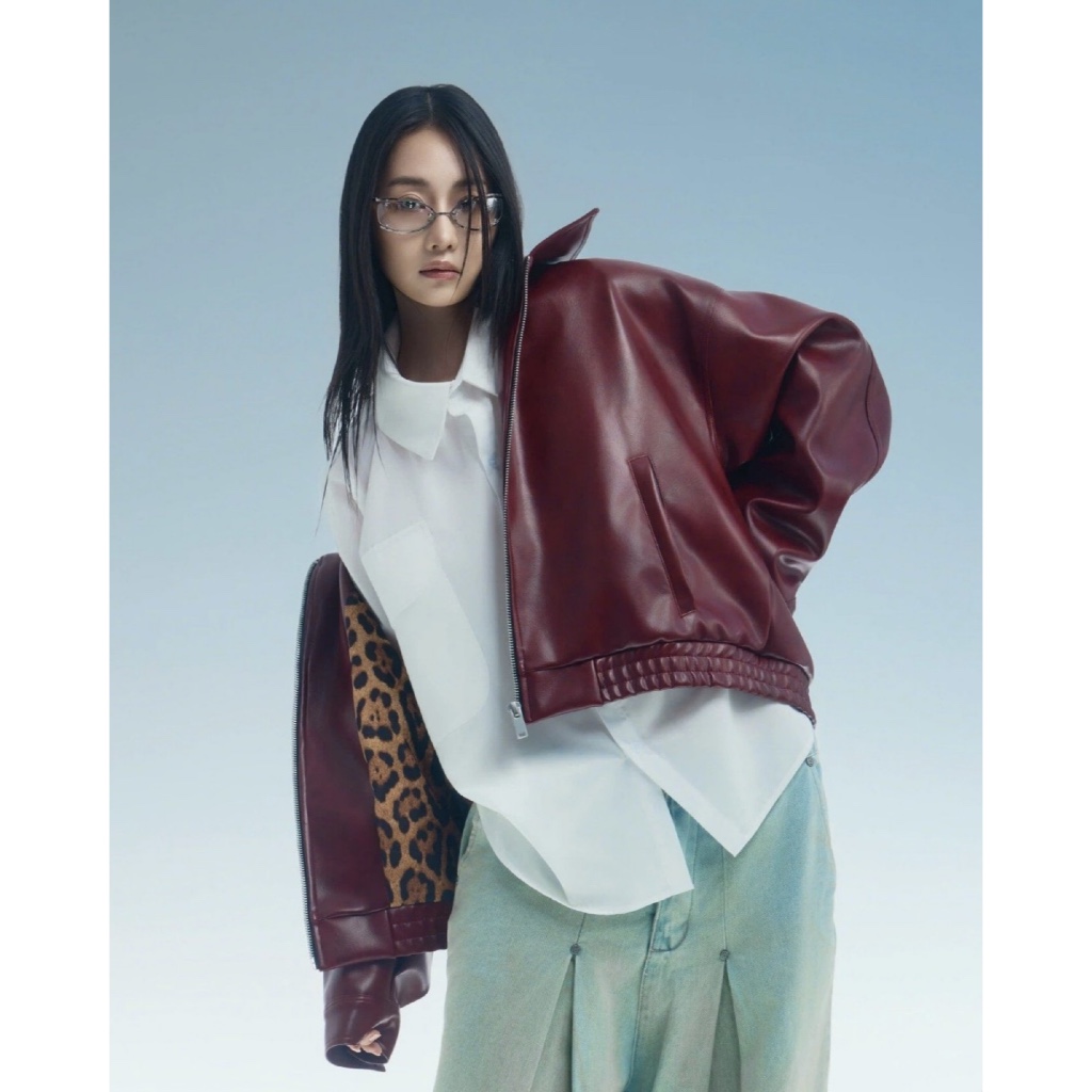 YANKEE LEATHER JACKET - 67 Percent