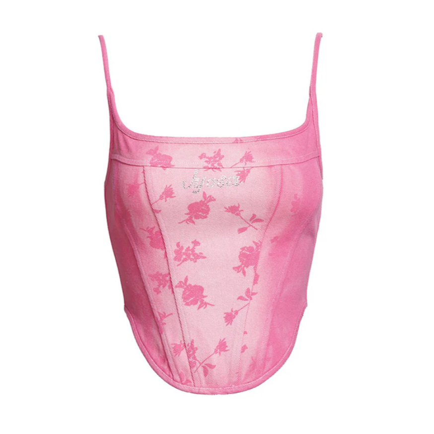 Pink Bralette Vest - Jyosei