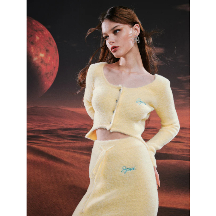 Lemon Knit Top - Jyosei