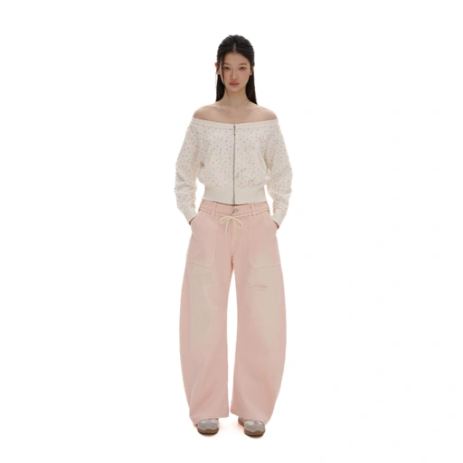 Image of Rabbit printed one-sweater cardigan - Moromoro