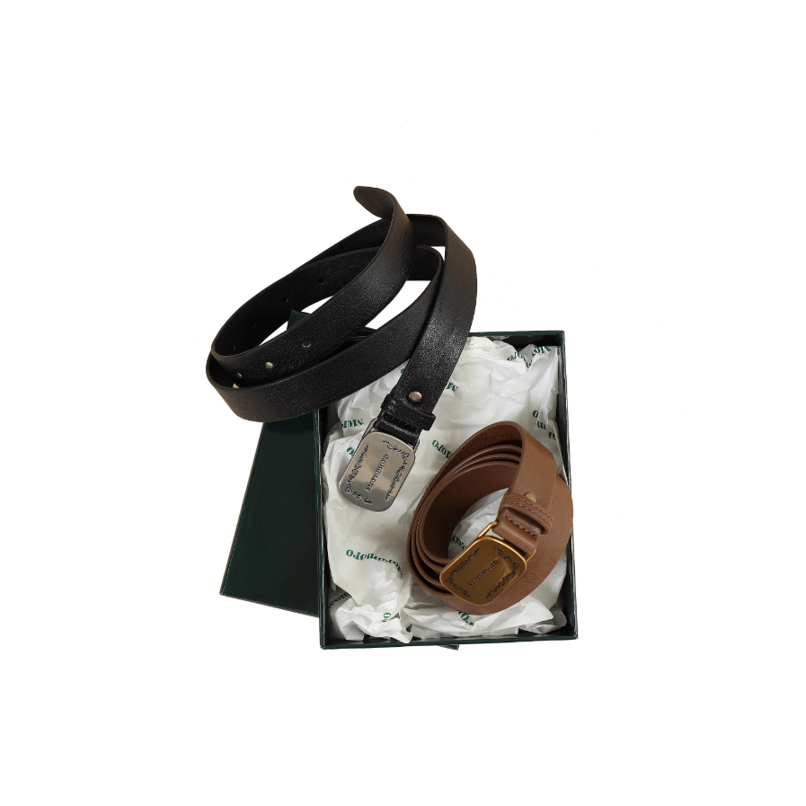 Moromoro vintage belt black - Moromoro