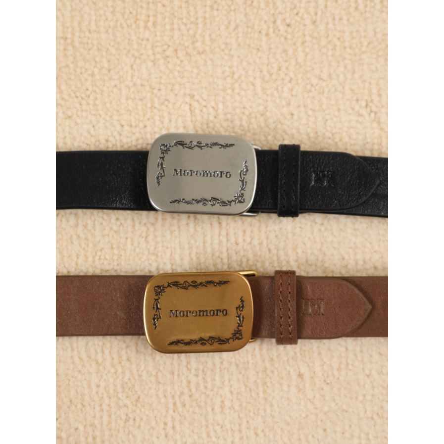 Moromoro vintage belt black - Moromoro