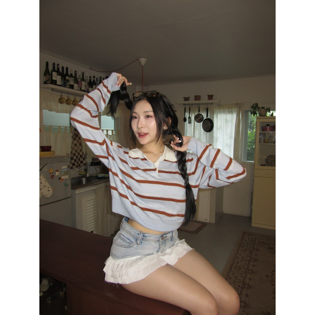 Retro Polo Knit - KWL Seoul