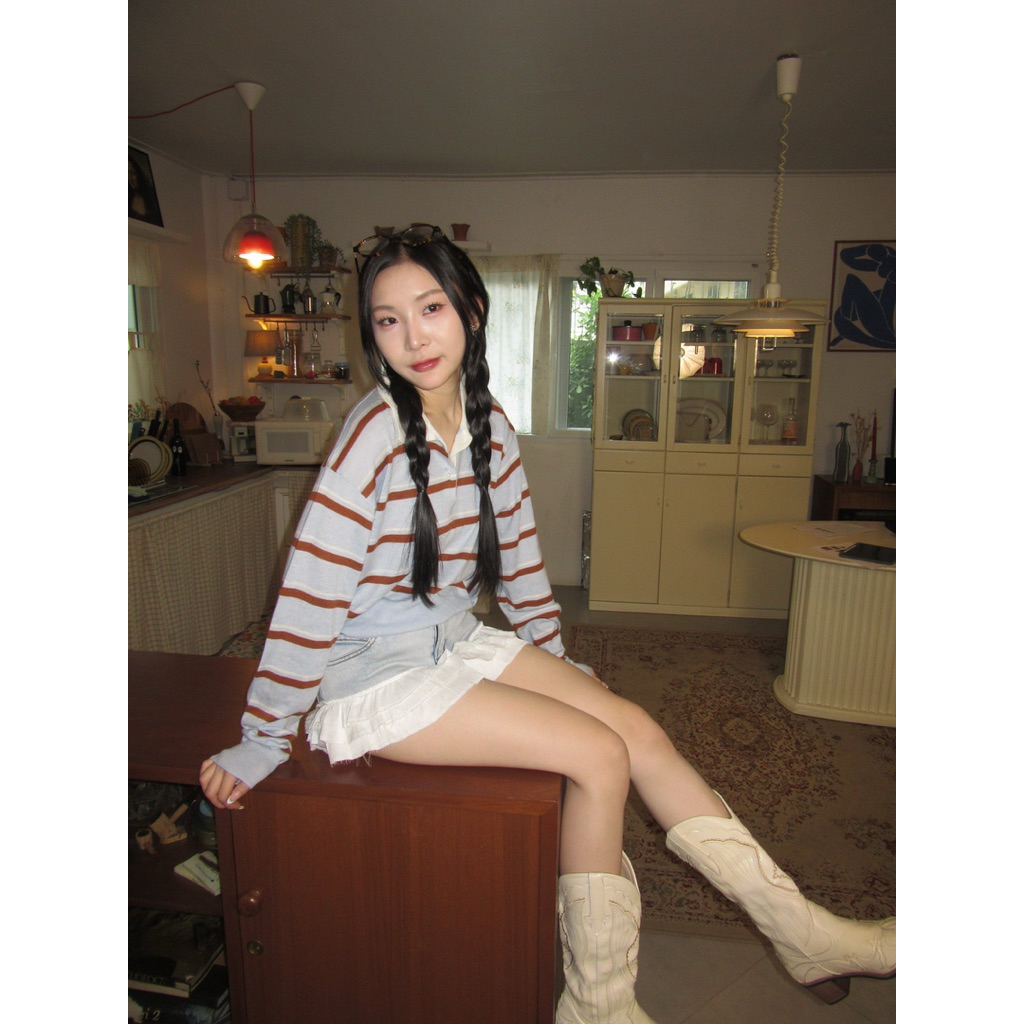 Retro Polo Knit - KWL Seoul