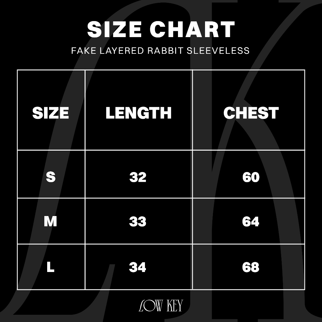 Fake Layered Rabbit Sleeveless - Moromoro