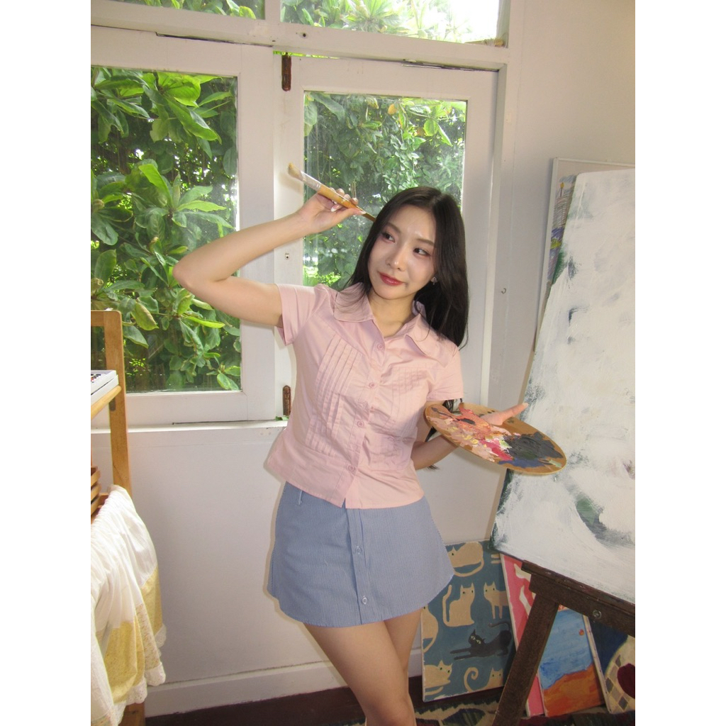 Soft Blue Skort - KWL Seoul