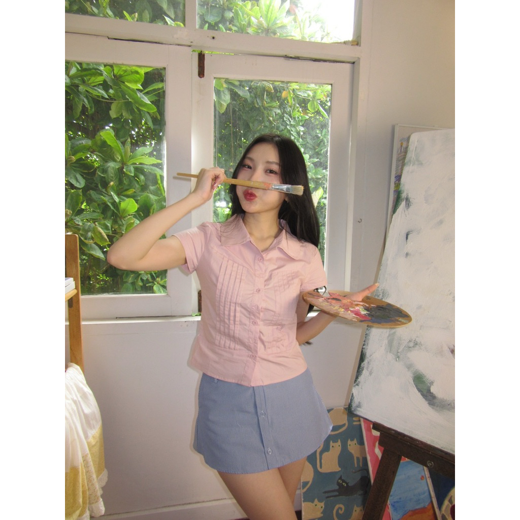 Soft Blue Skort - KWL Seoul
