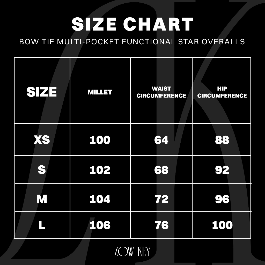 Bow tie multi-pocket functional star overalls - Moromoro