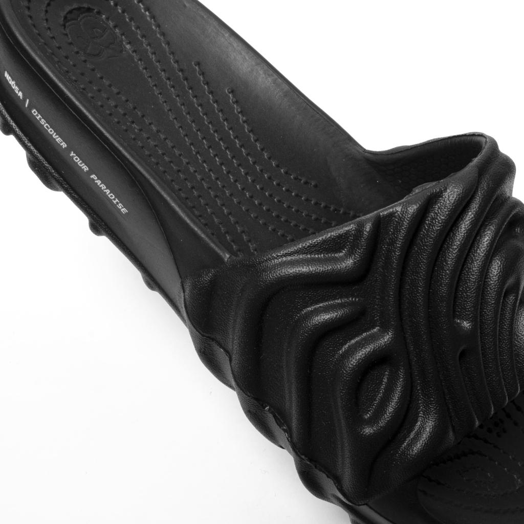 NOOSA Fjord Slide Black Sandal Slide