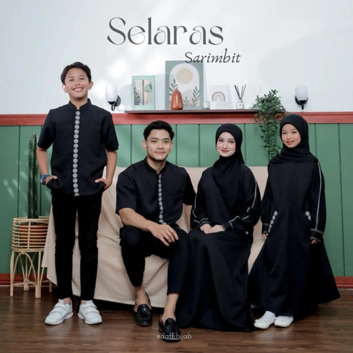 Image of DAFF HIJAB | Selaras Sarimbit Series 1 | Couple Family Set | Sarimbit Lebaran