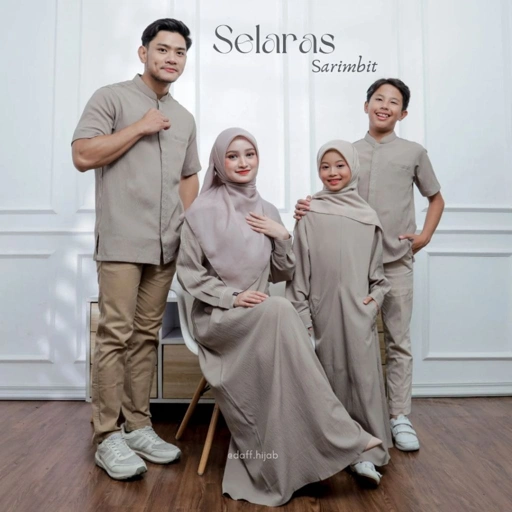 Image of DAFF HIJAB | Selaras Sarimbit Series 2 | Couple Family Set | Sarimbit Lebaran