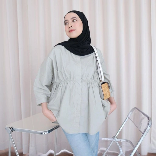 Image of NHS.LOOKS - Poplin Blouse