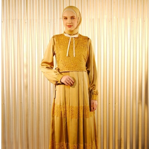 Image of Shafira - Fernanda Dress - Gamis Muslim Wanita