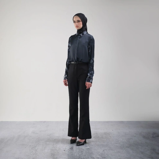 Image of Shafira - Rhea Pants Cutton - Celana Panjang Wanita