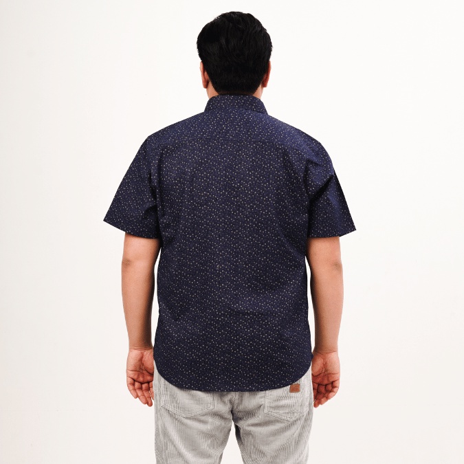 BIGG FELLAS Printed Shirt Pria Big Size