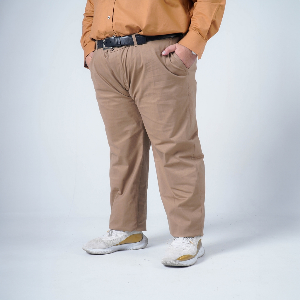 BIGG FELLAS Heavy Chinos Pants Celana Chinos Pria Big Size