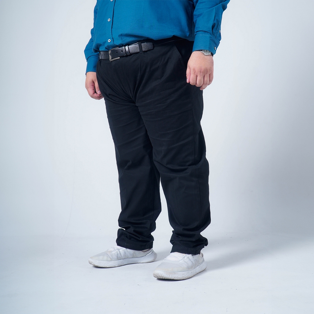 BIGG FELLAS Heavy Chinos Pants Celana Chinos Pria Big Size