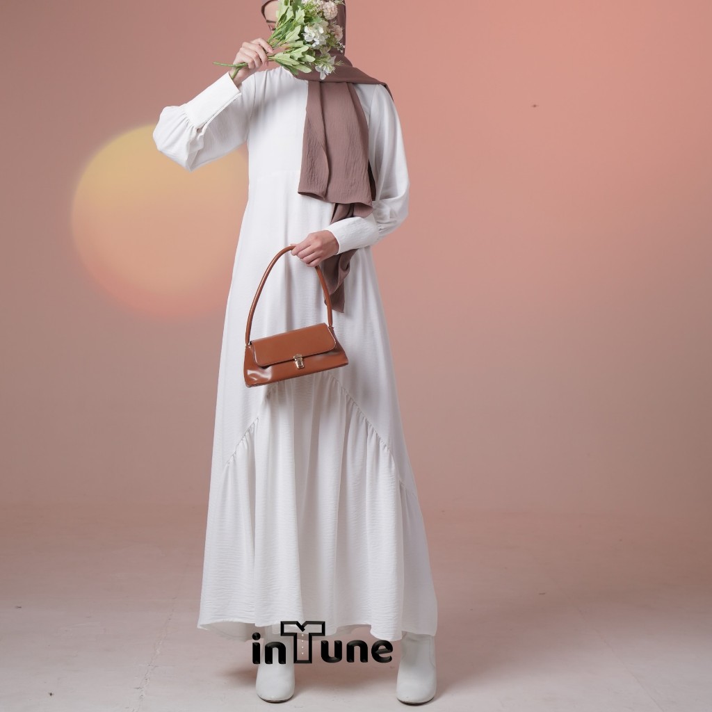 Intune Hijab Ayana Gamis Polos Abaya Premium Simple Elegan & Syar'i