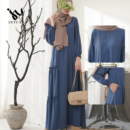 Image of INTUNE HIJAB FATIMA GAMIS CRINKLE PREMIUM