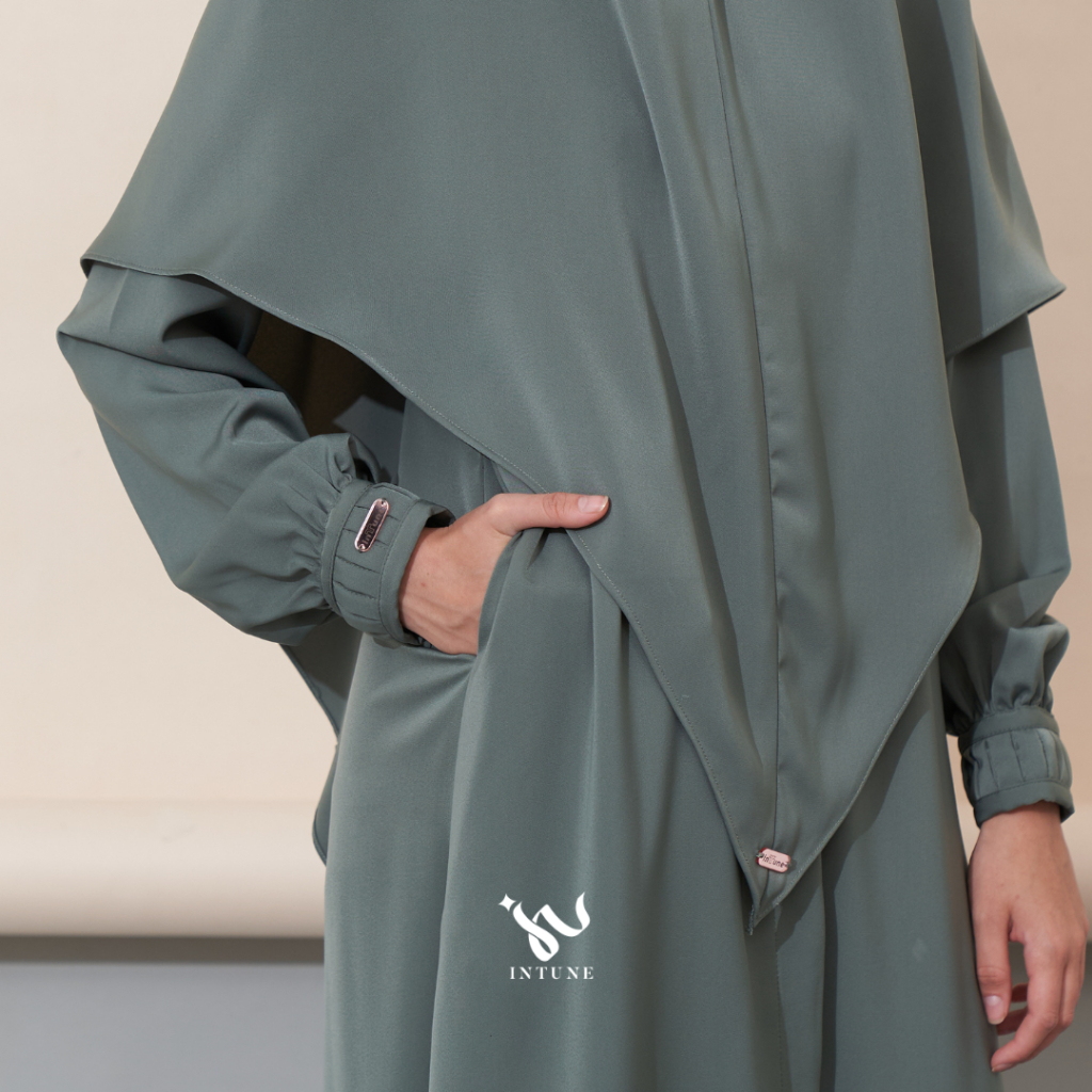 INTUNE HIJAB NUHA GAMIS ABAYA UMROH PREMIUM