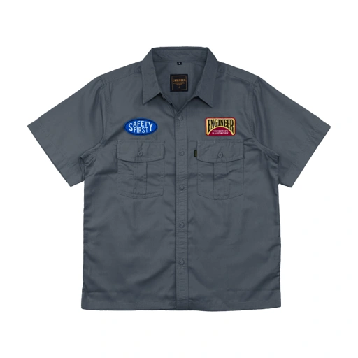 Image of CHROME - Workshirt Patch Regular