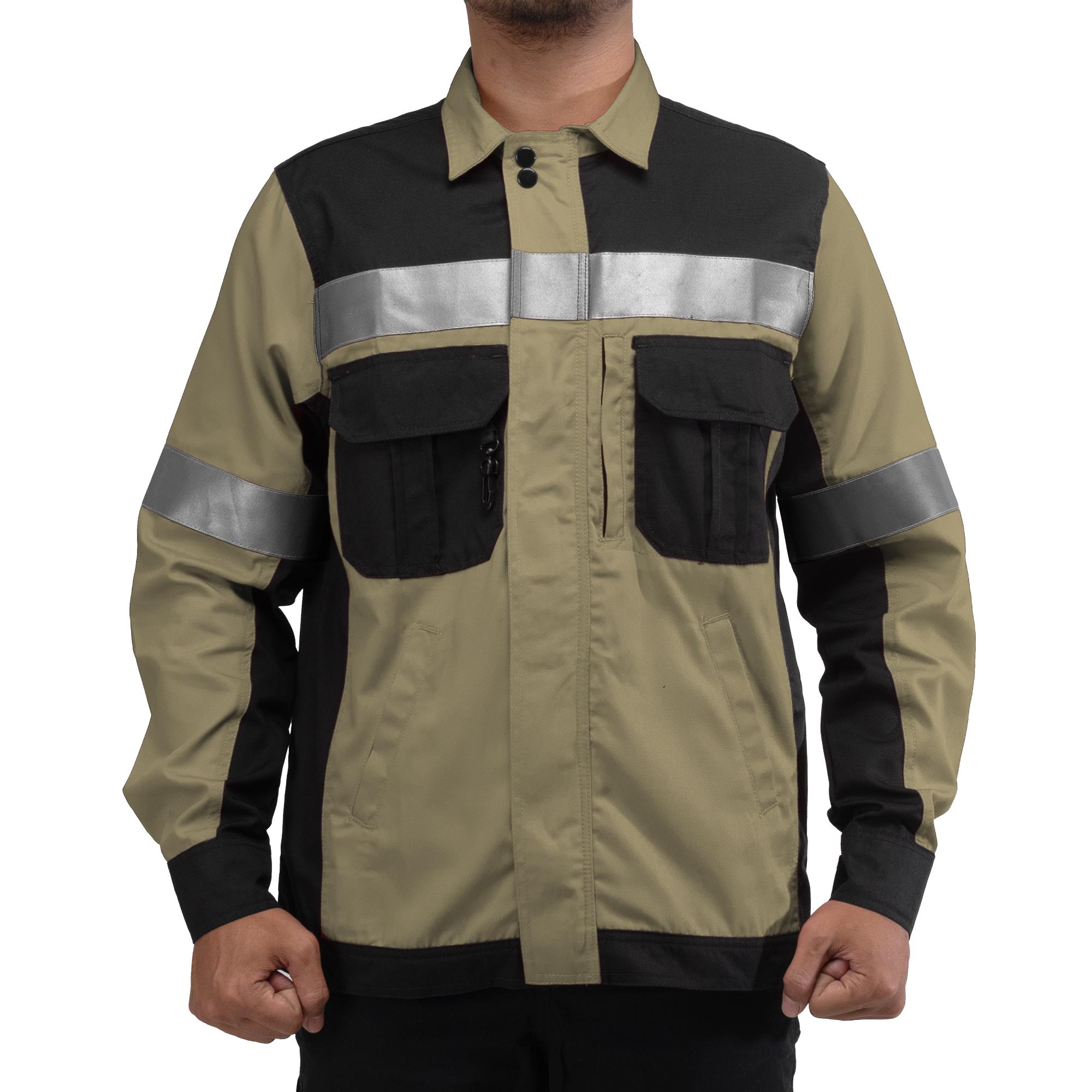 LEGION KHAKI- Safety Reflector Fieldshirt