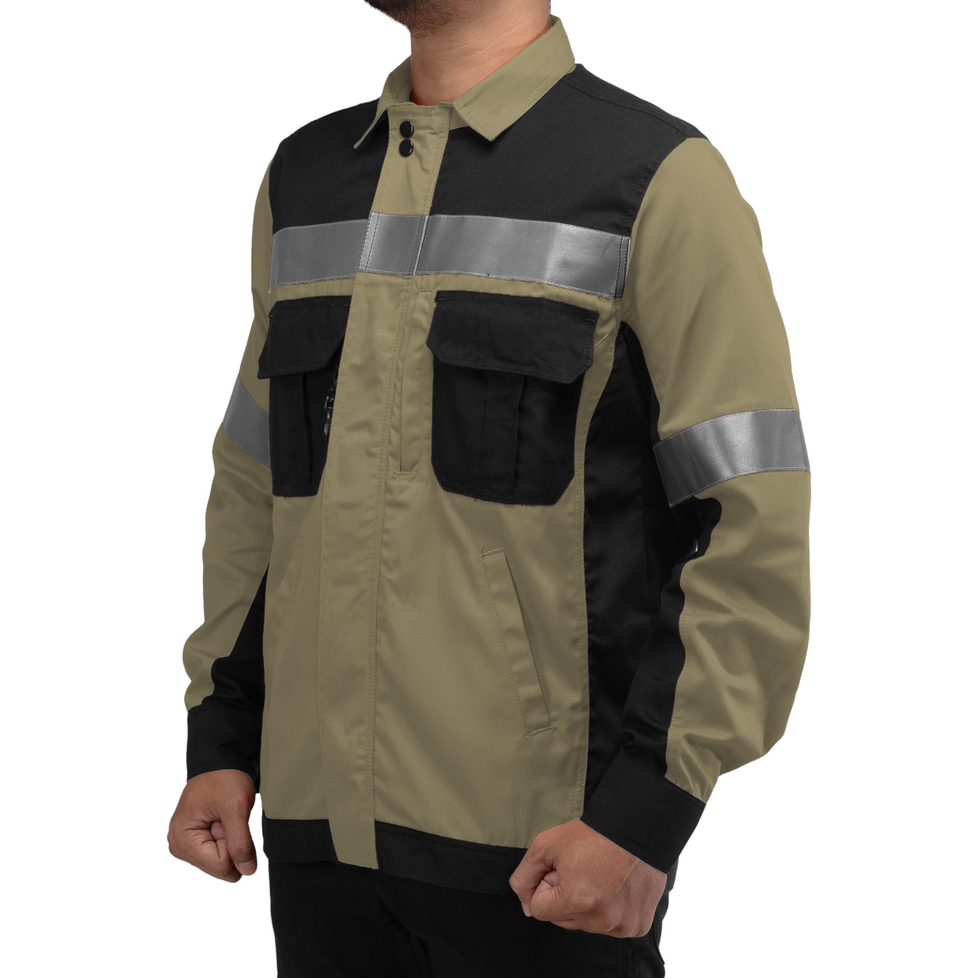 LEGION KHAKI- Safety Reflector Fieldshirt
